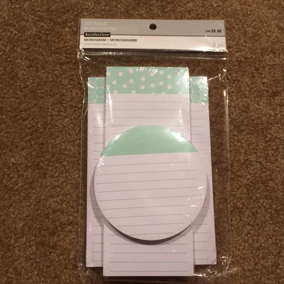 List Pads - Green - Picture 1 of 2